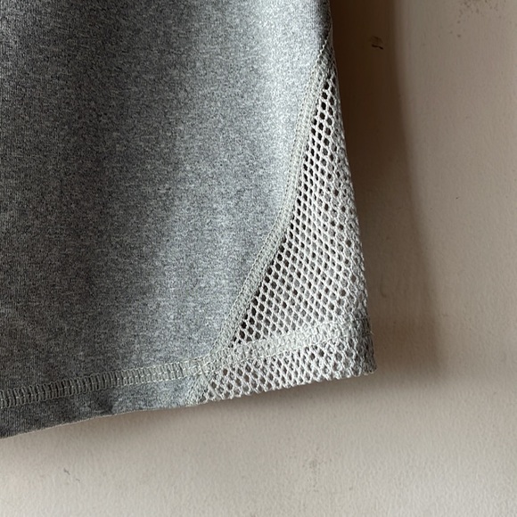 SHEIN size S grey racerback t-shirt top - Picture 3 of 7